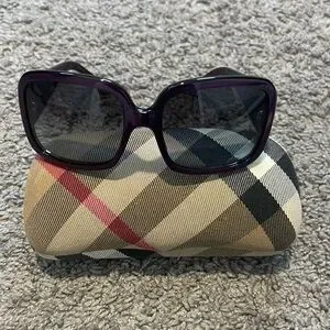 Burberry | Accessories | Burberry Purple Sunglasses With  display picture 2